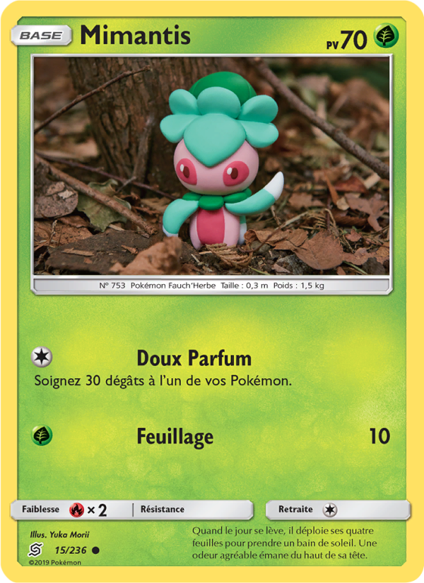 Mimantis 15 — Unified Minds (French Pokémon TCG card)