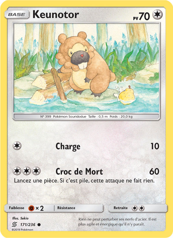 Keunotor 171 — Unified Minds (French Pokémon TCG card)