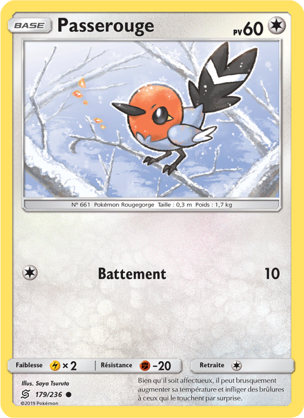 Passerouge 179 — Unified Minds (French Pokémon TCG card)