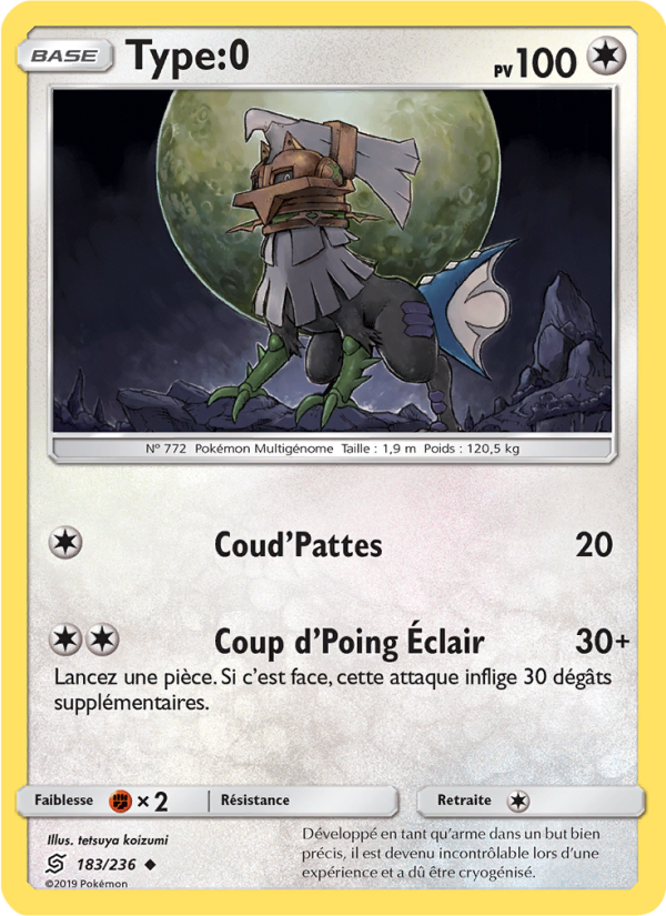 Type:0 183 — Unified Minds (French Pokémon TCG card)