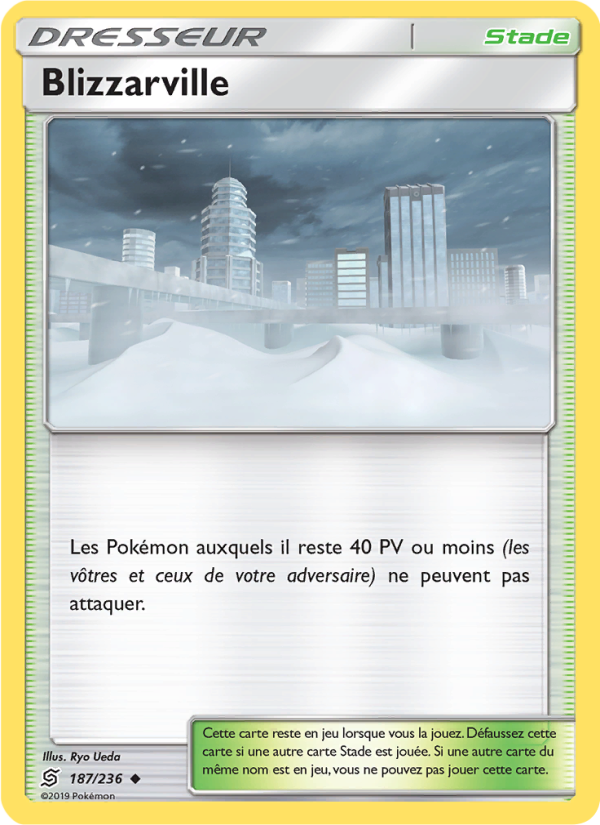 Blizzarville 187 — Unified Minds (French Pokémon TCG card)
