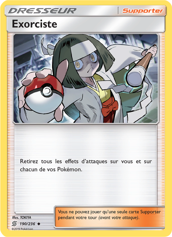 Exorciste 190 — Unified Minds (French Pokémon TCG card)