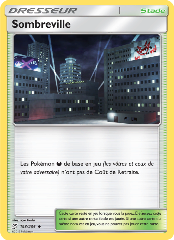 Sombreville 193 — Unified Minds (French Pokémon TCG card)