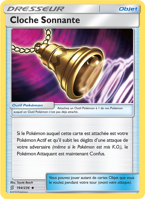 Cloche Sonnante 194 — Unified Minds (French Pokémon TCG card)