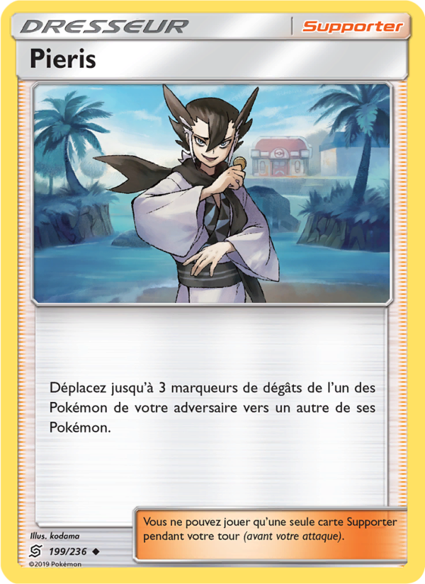 Pieris 199 — Unified Minds (French Pokémon TCG card)