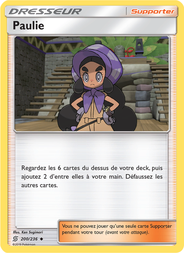 Paulie 200 — Unified Minds (French Pokémon TCG card)