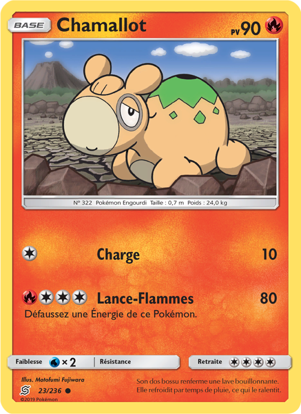 Chamallot 23 — Unified Minds (French Pokémon TCG card)