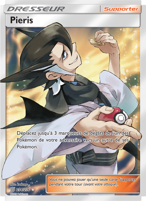 Pieris 234 — Unified Minds (French Pokémon TCG card)