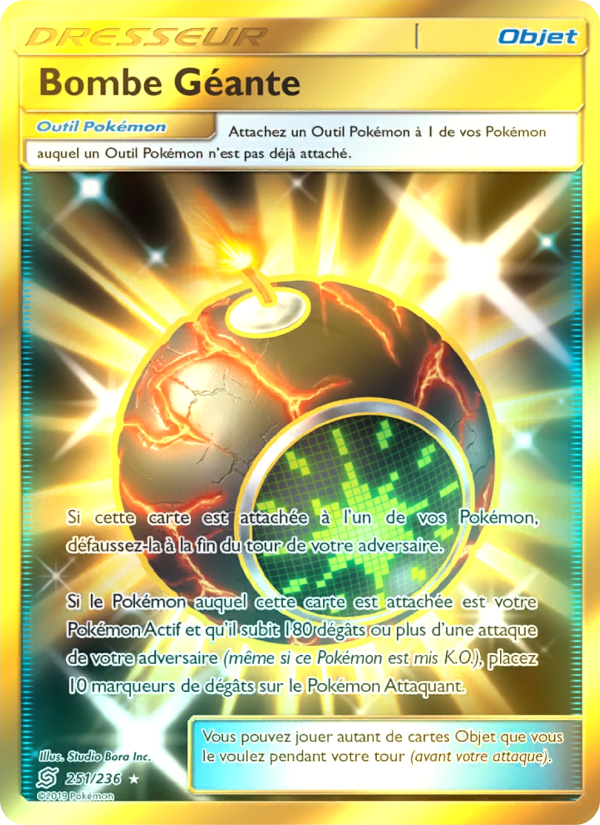Bombe Géante 251 — Unified Minds (French Pokémon TCG card)