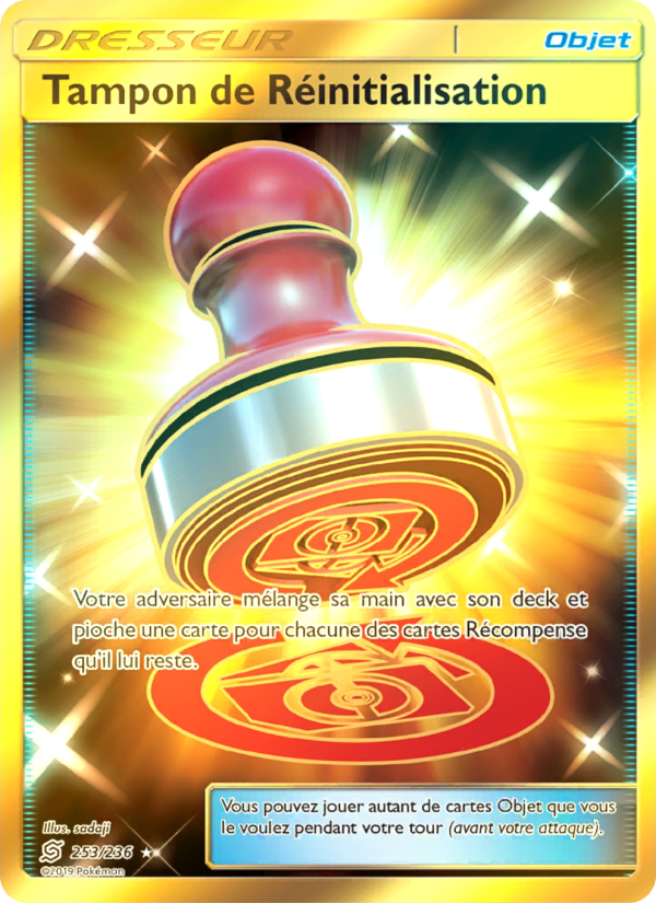 Tampon de Réinitialisation 253 — Unified Minds (French Pokémon TCG card)