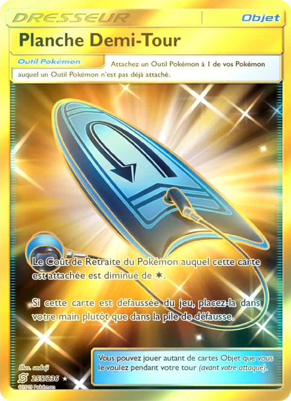 Planche Demi-Tour 255 — Unified Minds (French Pokémon TCG card)
