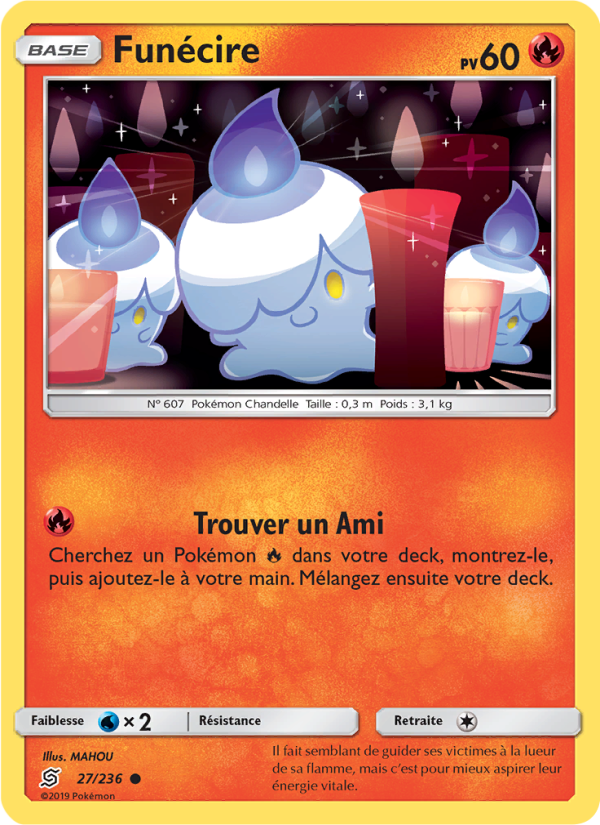 Funécire 27 — Unified Minds (French Pokémon TCG card)