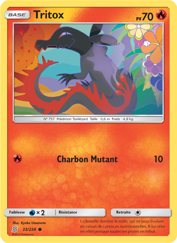 Tritox 33 — Unified Minds (French Pokémon TCG card)