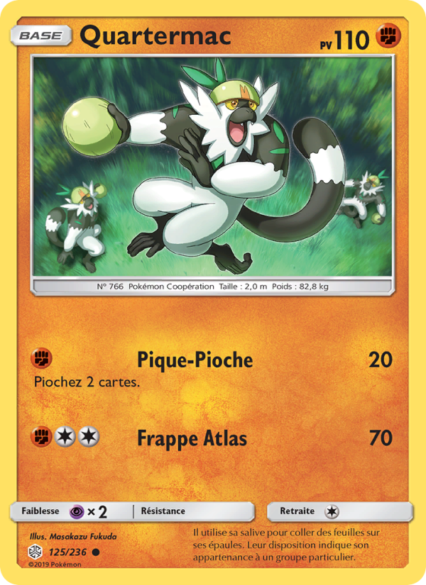 Quartermac 125 — Cosmic Eclipse (French Pokémon TCG card)