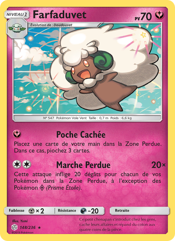 Farfaduvet 148 — Cosmic Eclipse (French Pokémon TCG card)