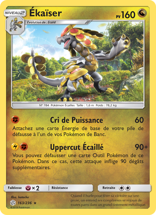 Ékaïser 163 — Cosmic Eclipse (French Pokémon TCG card)