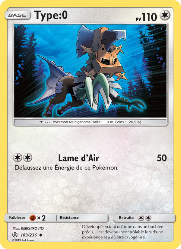 Type:0 183 — Cosmic Eclipse (French Pokémon TCG card)