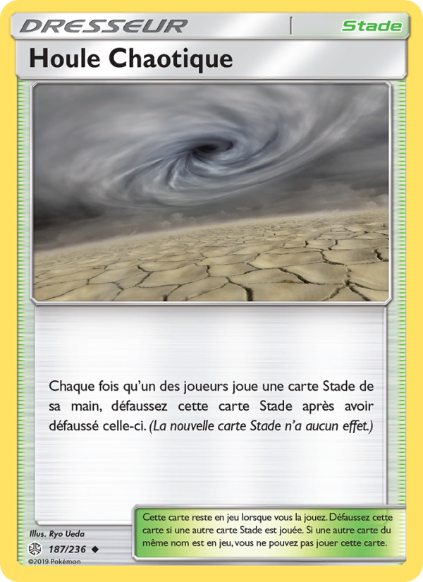 Houle Chaotique 187 — Cosmic Eclipse (French Pokémon TCG card)