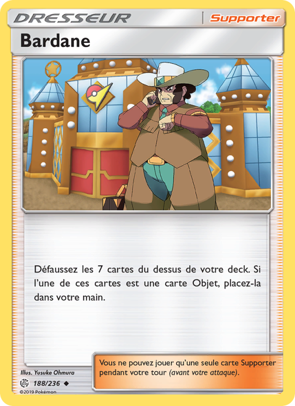 Bardane 188 — Cosmic Eclipse (French Pokémon TCG card)
