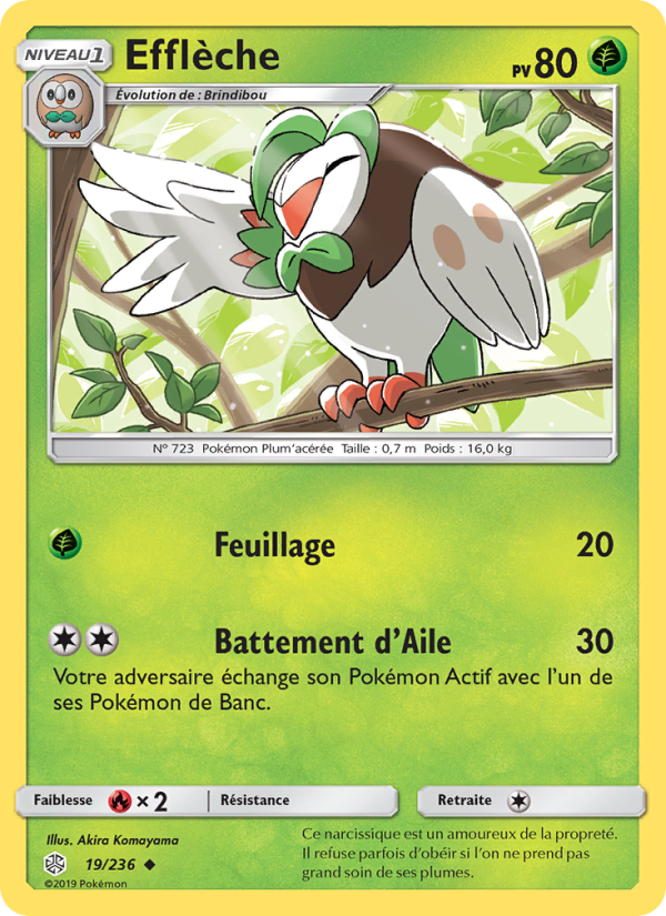 Efflèche 19 — Cosmic Eclipse (French Pokémon TCG card)