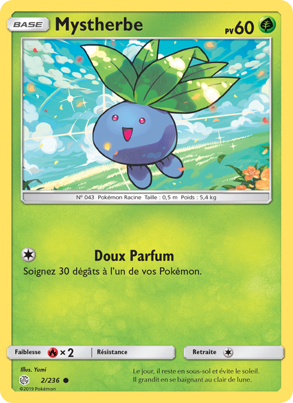 Mystherbe 2 — Cosmic Eclipse (French Pokémon TCG card)