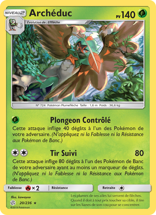 Archéduc 20 — Cosmic Eclipse (French Pokémon TCG card)