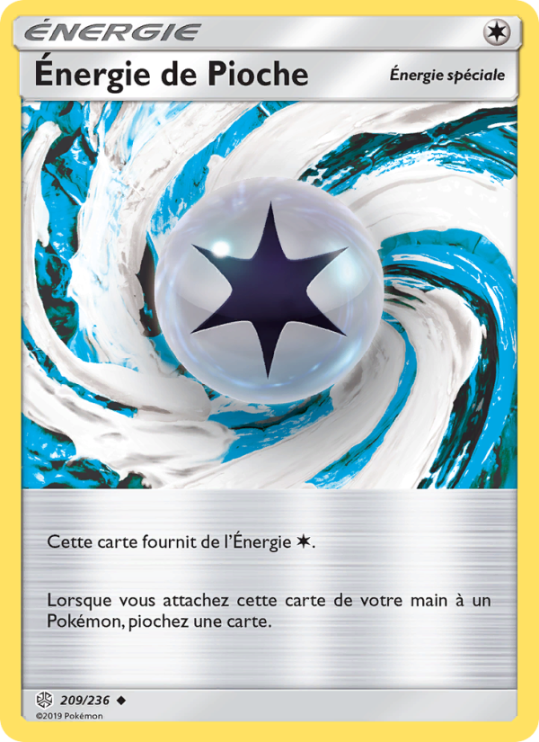 Énergie de Pioche 209 — Cosmic Eclipse (French Pokémon TCG card)
