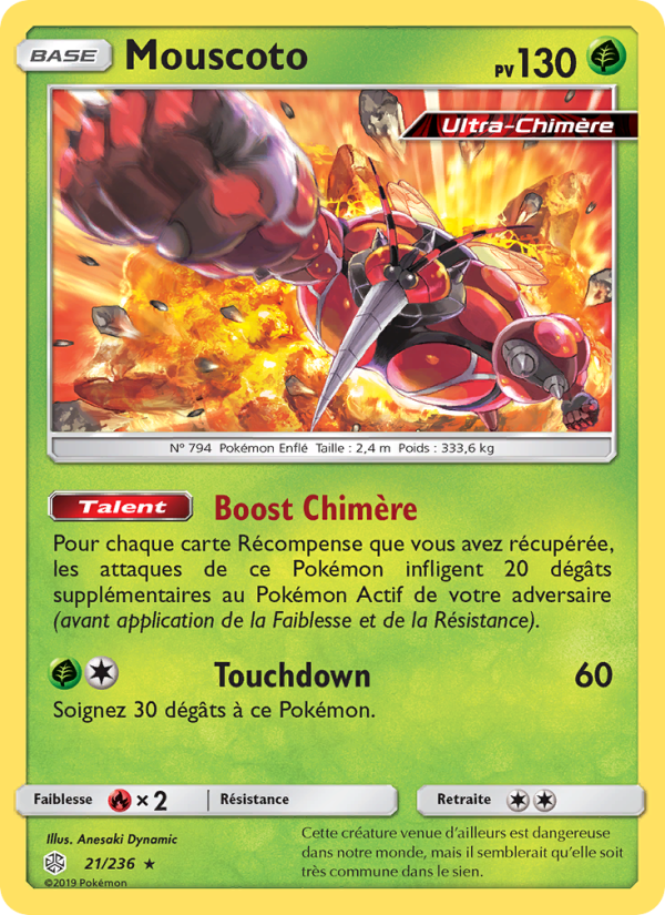 Mouscoto 21 — Cosmic Eclipse (French Pokémon TCG card)
