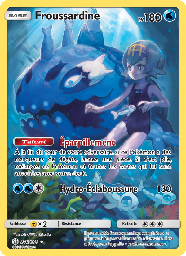 Froussardine 240 — Cosmic Eclipse (French Pokémon TCG card)