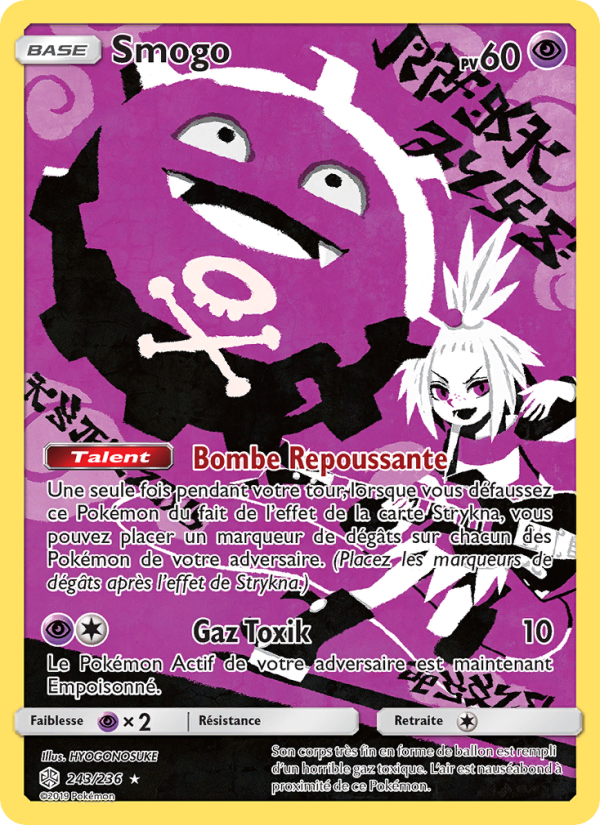 Smogo 243 — Cosmic Eclipse (French Pokémon TCG card)