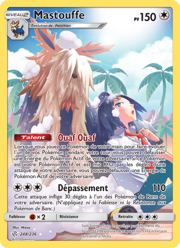 Mastouffe 248 — Cosmic Eclipse (French Pokémon TCG card)