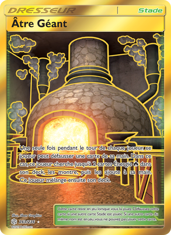 Âtre Géant 263 — Cosmic Eclipse (French Pokémon TCG card)