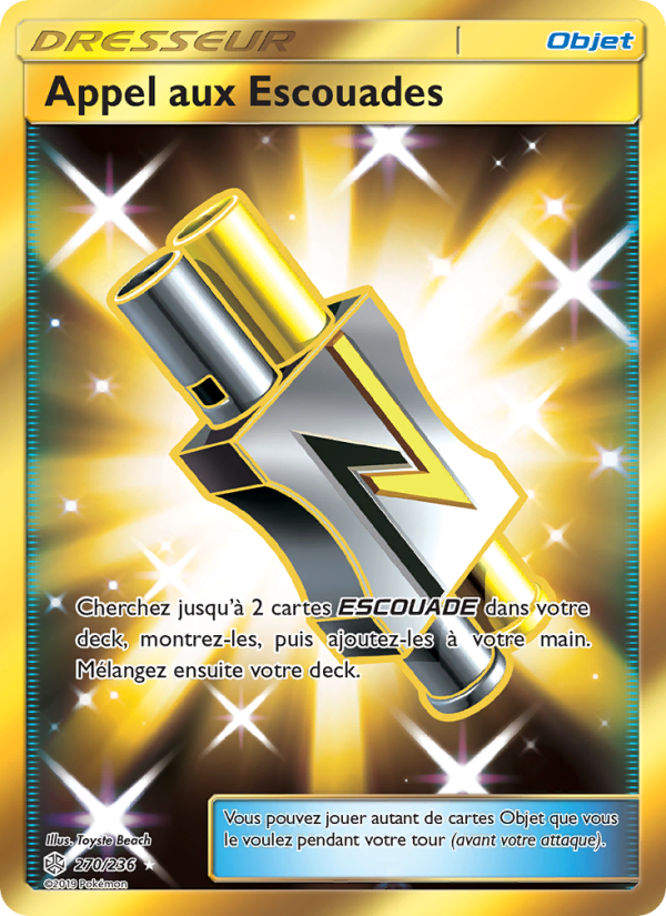 Appel aux Escouades 270 — Cosmic Eclipse (French Pokémon TCG card)