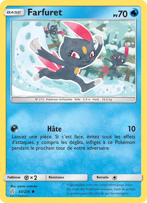 Farfuret 43 — Cosmic Eclipse (French Pokémon TCG card)
