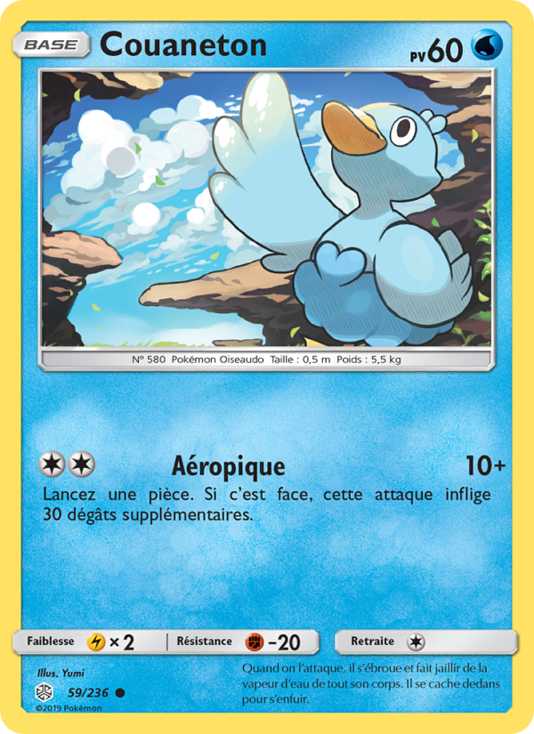 Couaneton 59 — Cosmic Eclipse (French Pokémon TCG card)