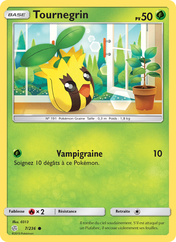 Tournegrin 7 — Cosmic Eclipse (French Pokémon TCG card)