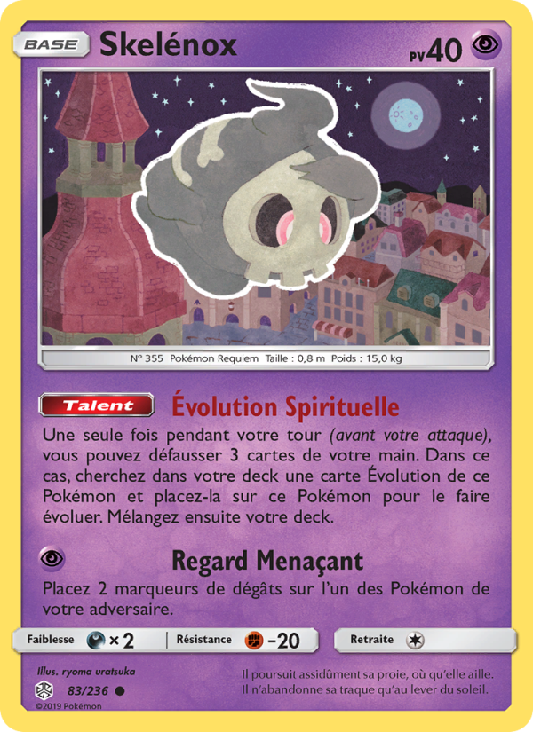 Skelénox 83 — Cosmic Eclipse (French Pokémon TCG card)