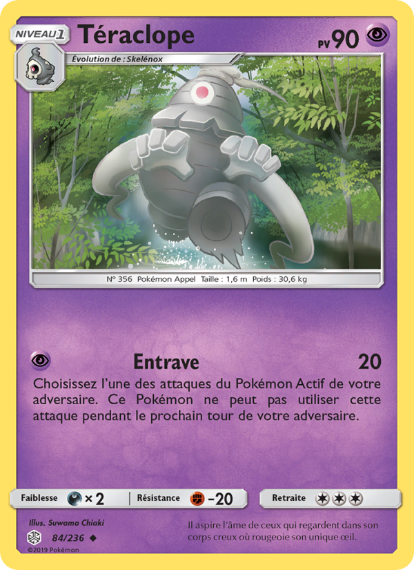 Téraclope 84 — Cosmic Eclipse (French Pokémon TCG card)