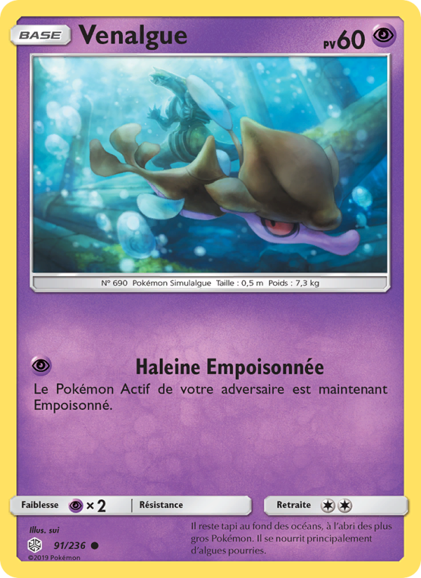 Venalgue 91 — Cosmic Eclipse (French Pokémon TCG card)