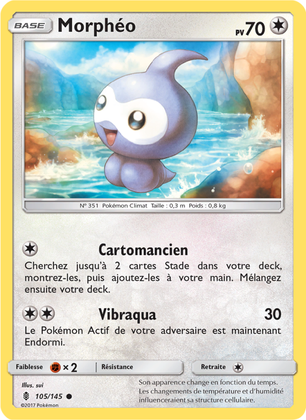 Morphéo 105 — Guardians Rising (French Pokémon TCG card)