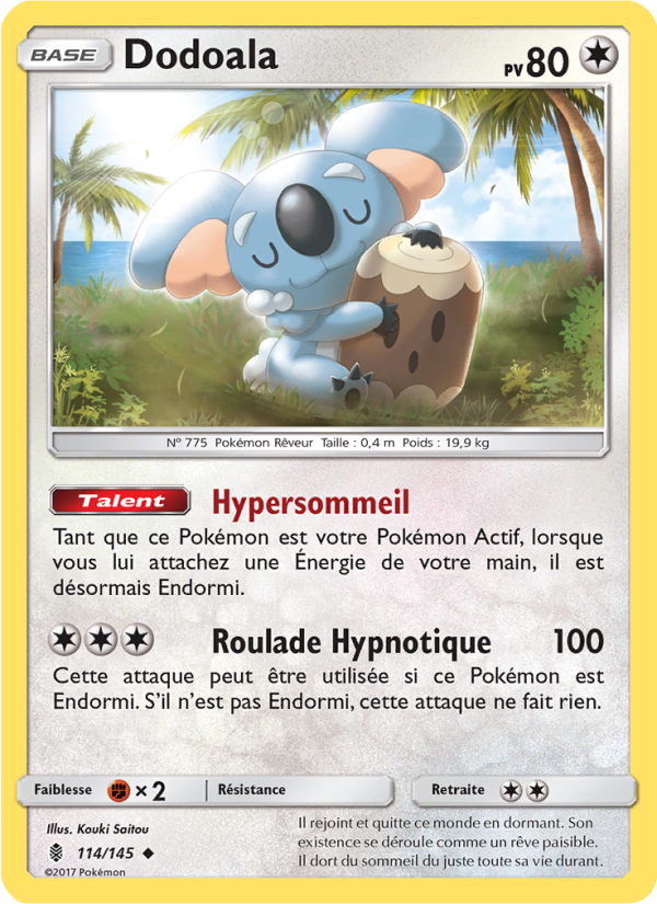 Dodoala 114 — Guardians Rising (French Pokémon TCG card)