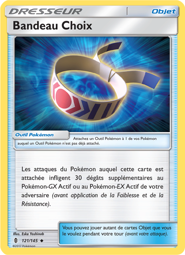 Bandeau Choix 121 — Guardians Rising (French Pokémon TCG card)