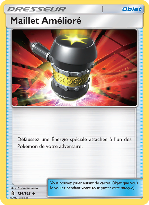 Maillet Amélioré 124 — Guardians Rising (French Pokémon TCG card)