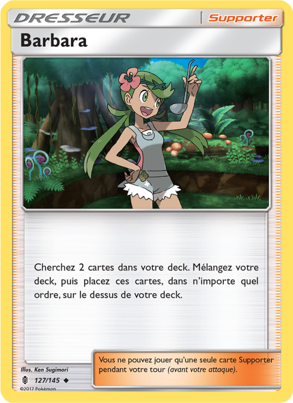Barbara 127 — Guardians Rising (French Pokémon TCG card)