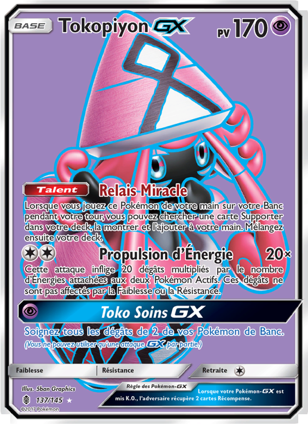 Tokopiyon GX 137 — Guardians Rising (French Pokémon TCG card)
