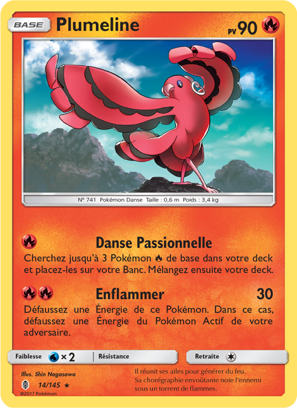 Plumeline 14 — Guardians Rising (French Pokémon TCG card)
