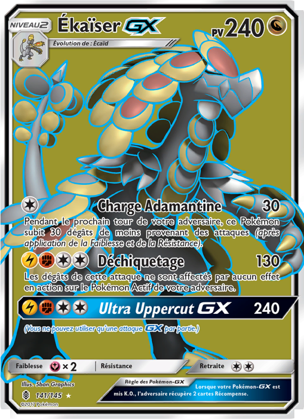 Ékaïser GX 141 — Guardians Rising (French Pokémon TCG card)