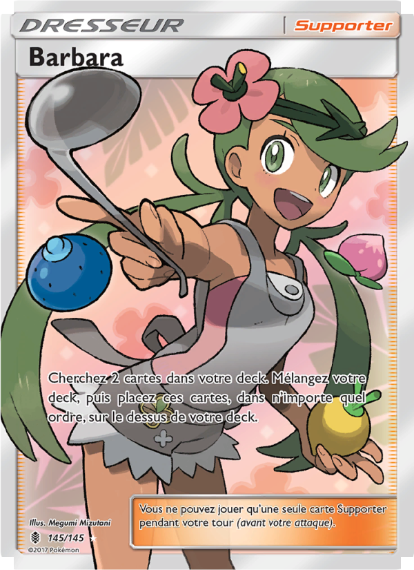 Barbara 145 — Guardians Rising (French Pokémon TCG card)