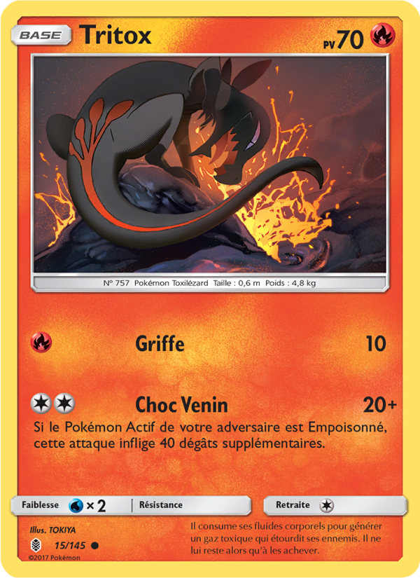 Tritox 15 — Guardians Rising (French Pokémon TCG card)