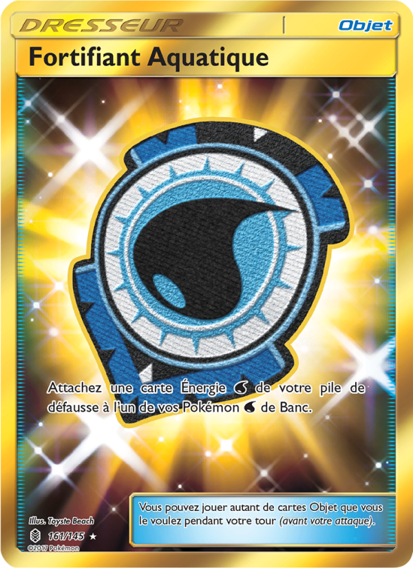 Fortifiant Aquatique 161 — Guardians Rising (French Pokémon TCG card)